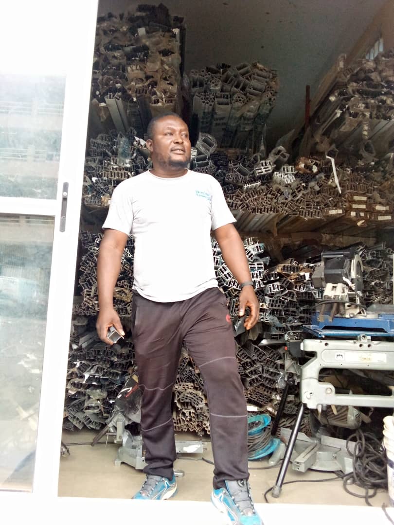 OSAFURE team member in the workshop
